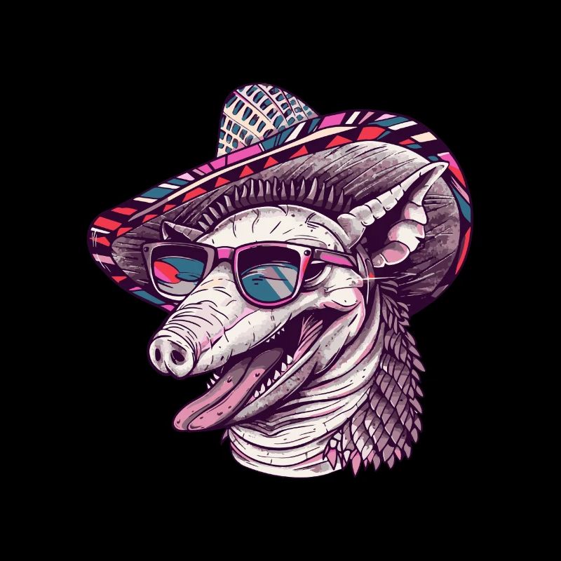 Armadillo Funny Sombrero