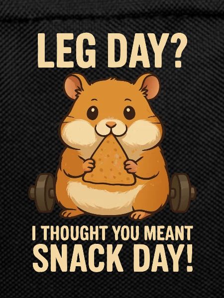 Hamster "Leg day"?