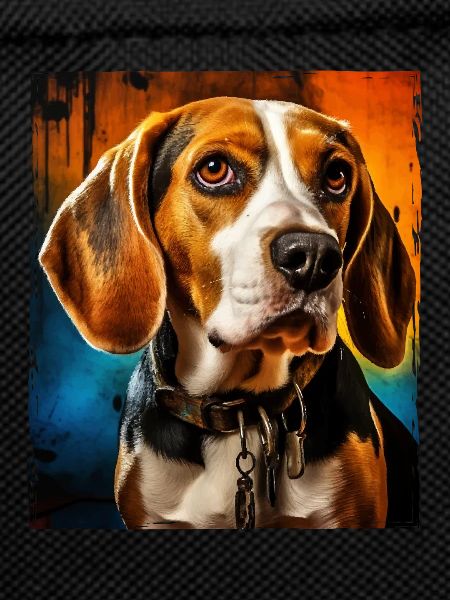 Beagle Dog Portrait