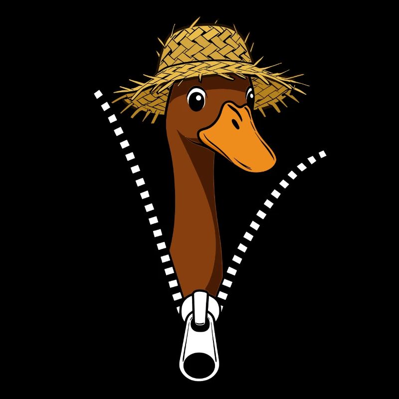 Funny Runner Duck Runner Canard Éleveur Canards
