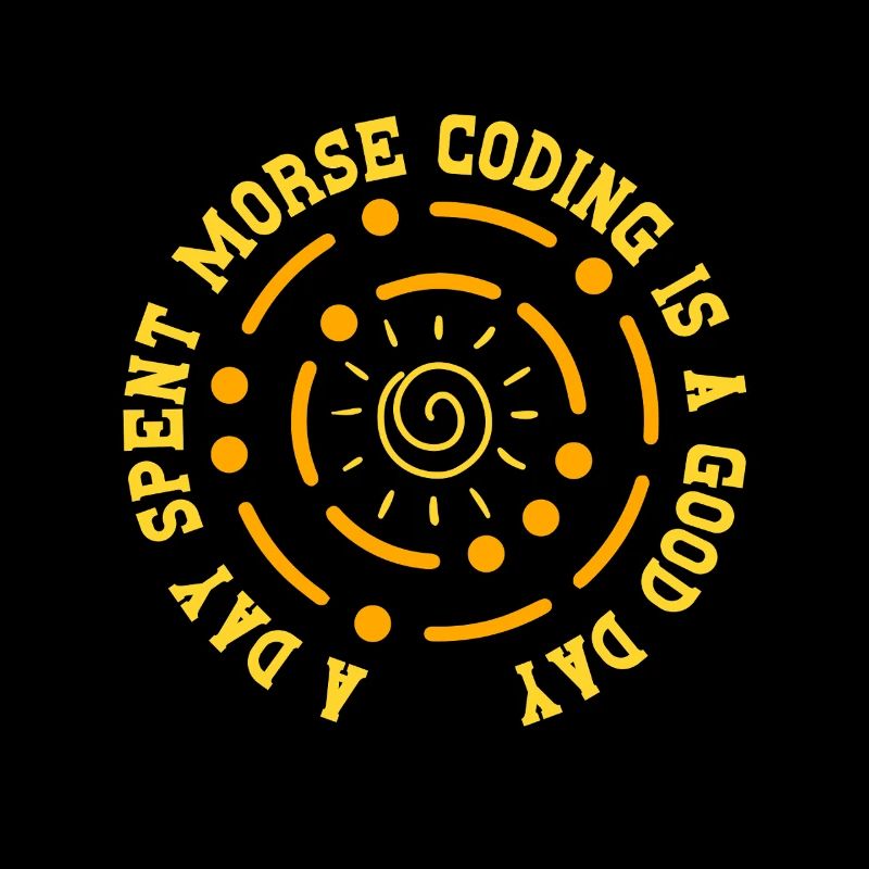 Morsecode Code Morse Une journée passée à coder Morse