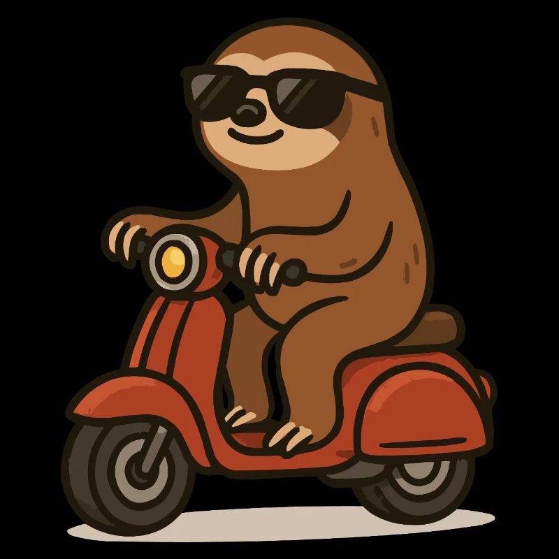 Sloth Moped