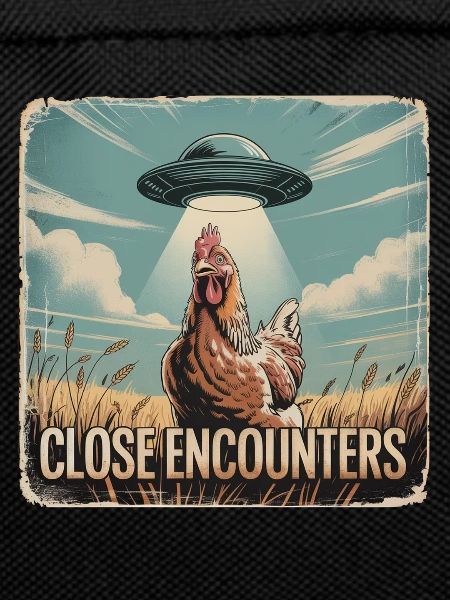 Close Encounter Chicken UFO Field