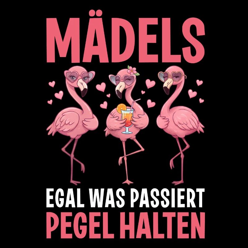 Mädels Egal Was Passiert Pegel Halten mit