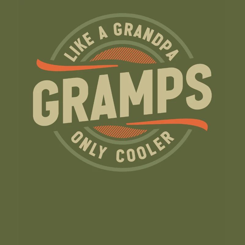 Gramps Comme un Papi Seulement plus cool Drôle Papi