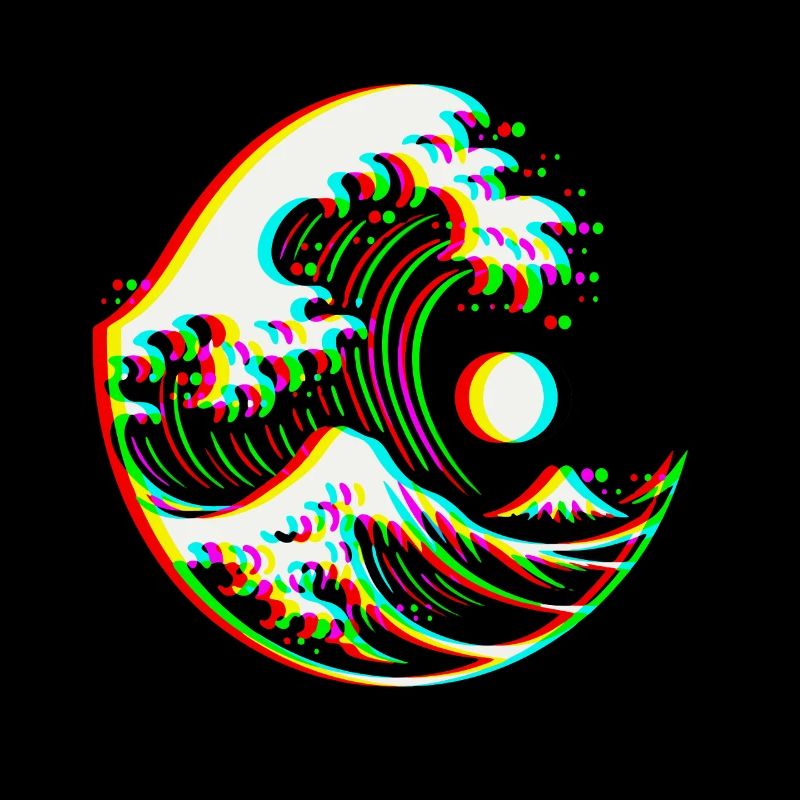 RGB the Kanagawa Wave