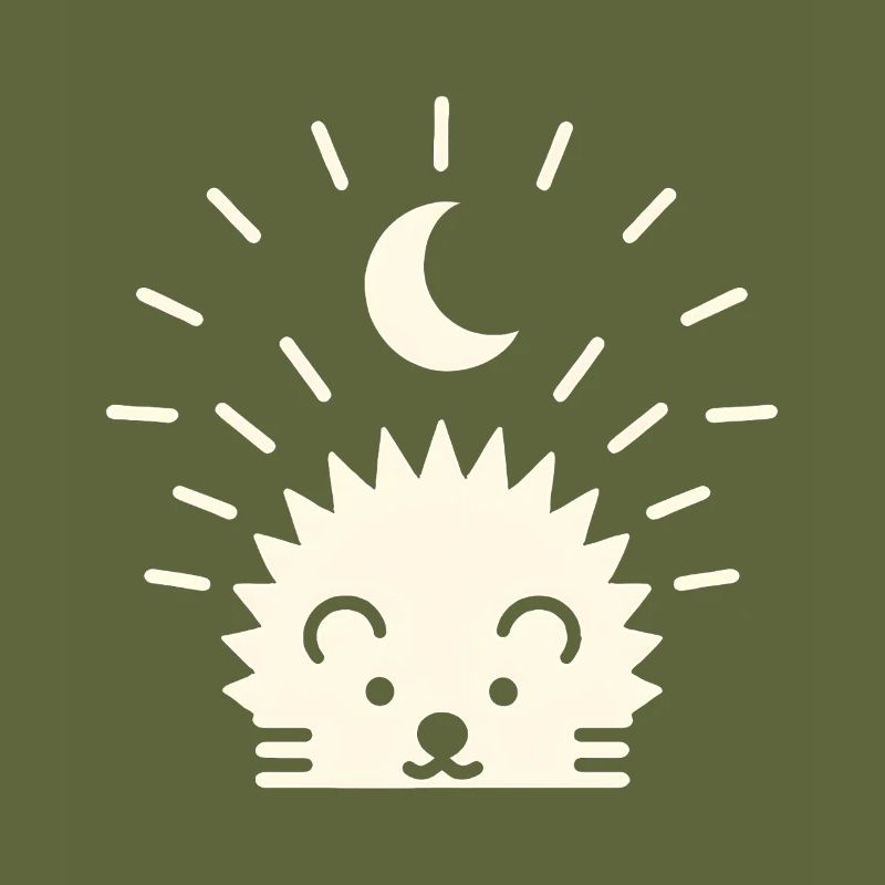 Moonlight hedgehog