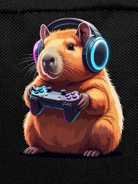 Gamer Hamster Controller Gaming Play
