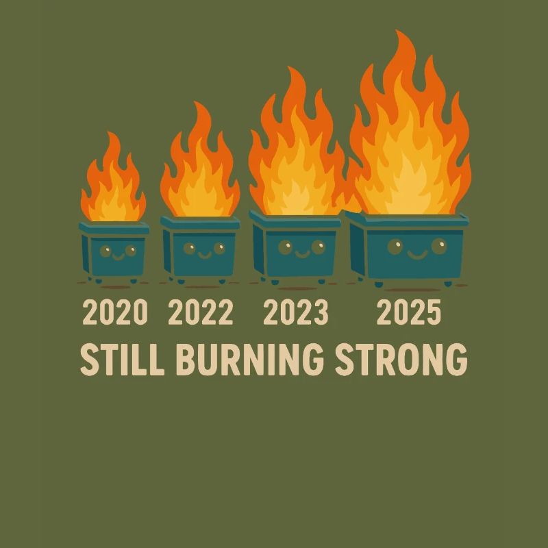 Dumpster Fire Humor