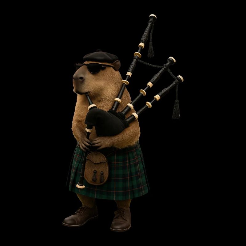 Capybara Bagpipes