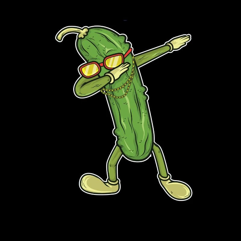 Dabbing Essiggurke Dab Tanz Geschenk Geburtstag