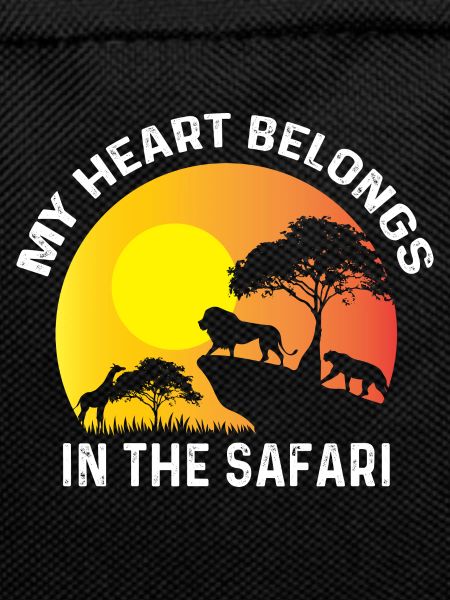 Belongs in Safari Backpacker Gift