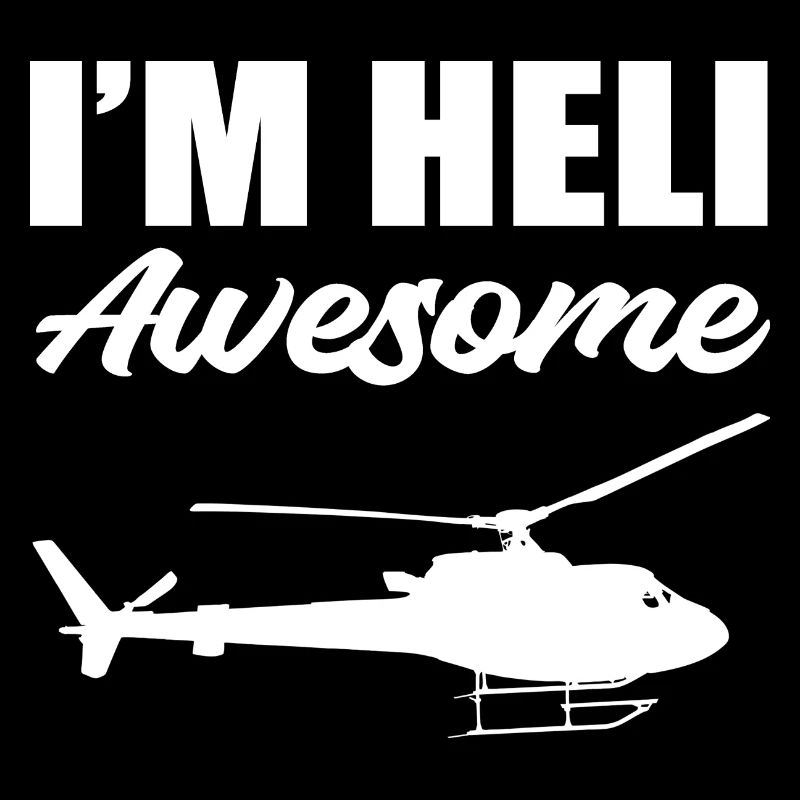 Ich bin Heli großartig Bachelor der Luftfahrt Gesc