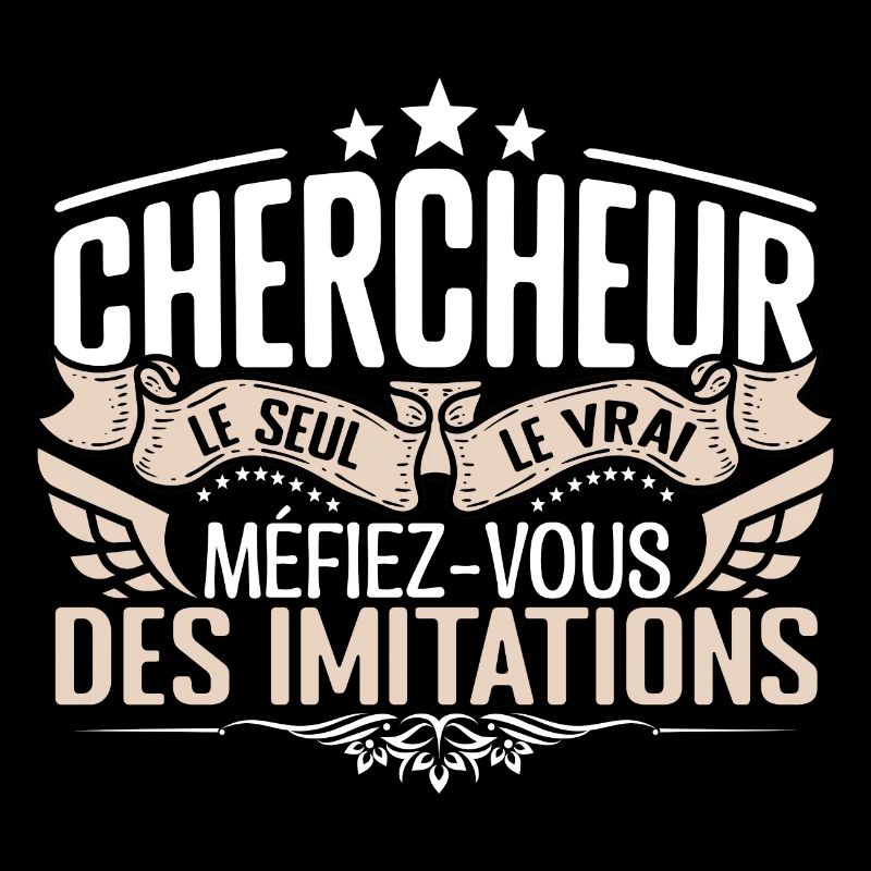 Chercheur le seul Chercheur le vrai Chercheur