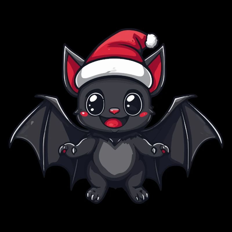 Chauve-souris Noël Noël