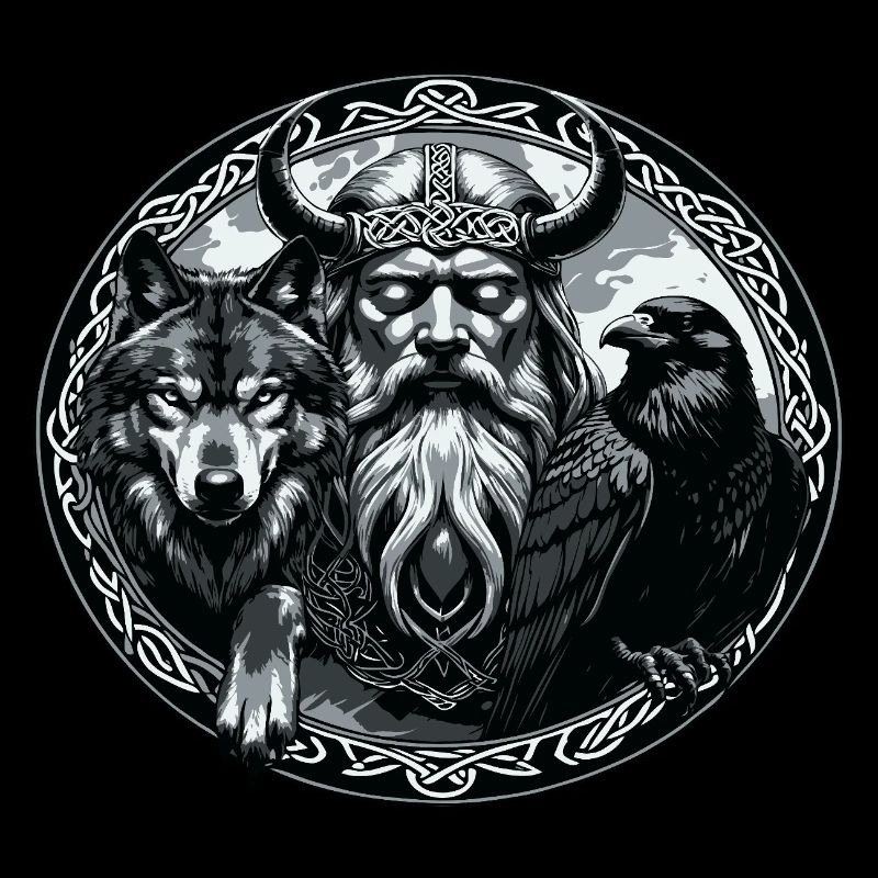 Odin Wikinger Valhalla Vikinger Hammer Thor Odin