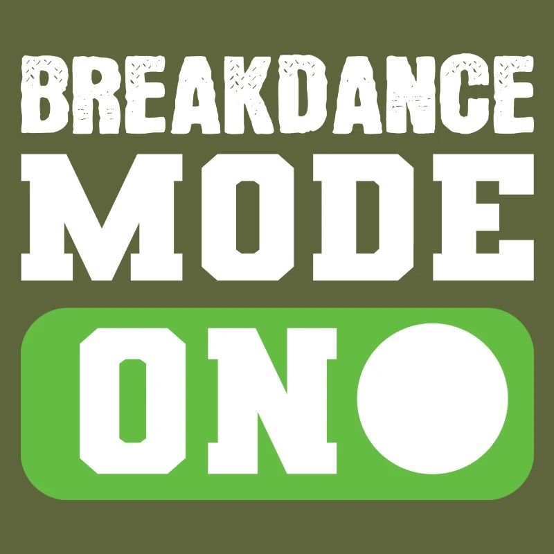 Breakdance -Modus eingeschaltet Künstler Gift