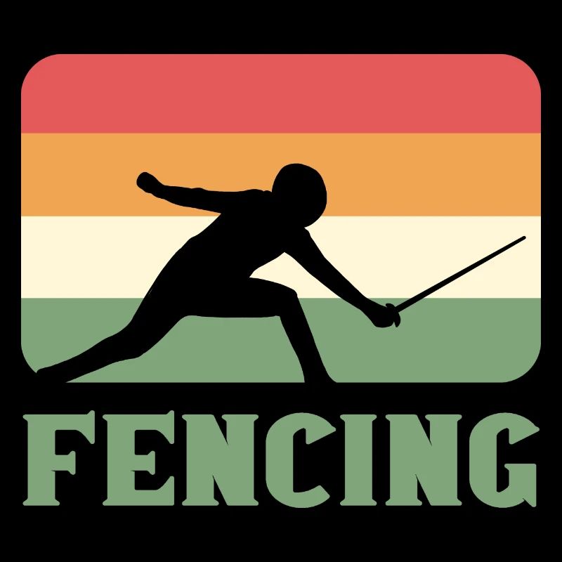 Fencing Retro Candidate Gift