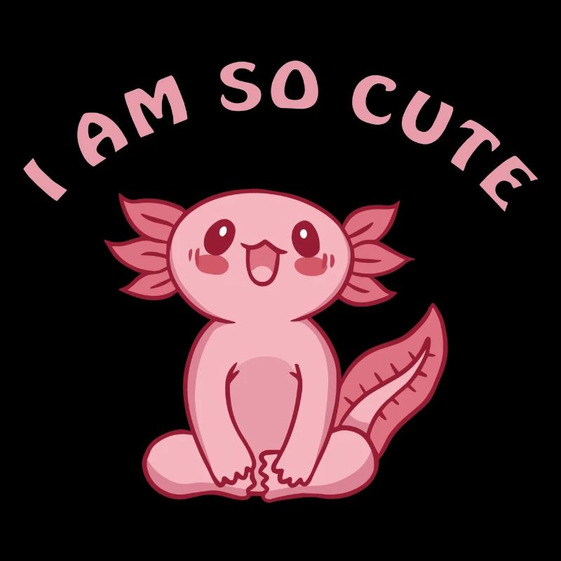 mignon bébé axolotl salamandre à queue aquariophile