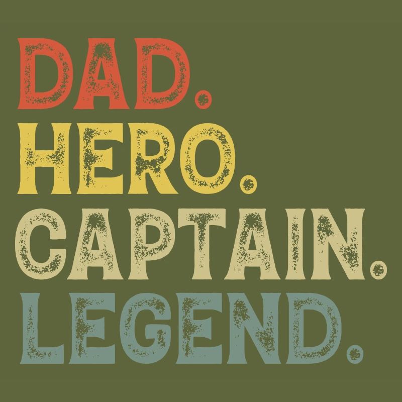 Dad captain boat