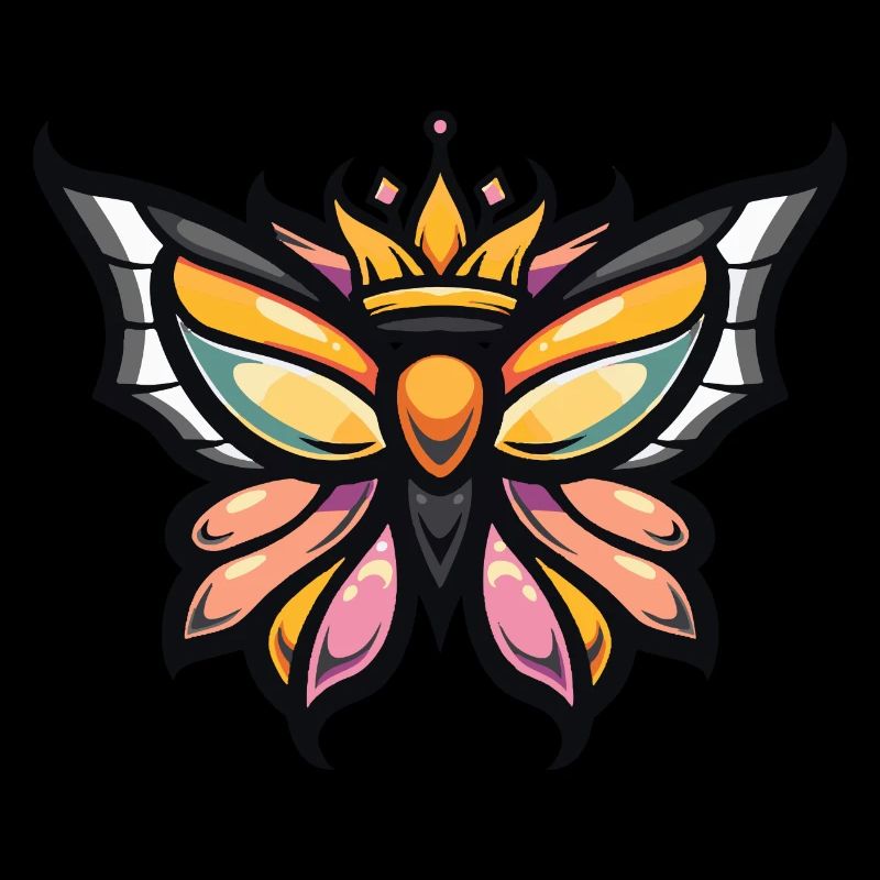 Butterfly Comic Crown
