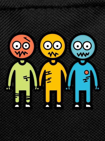 Zombies Halloween Comic Team