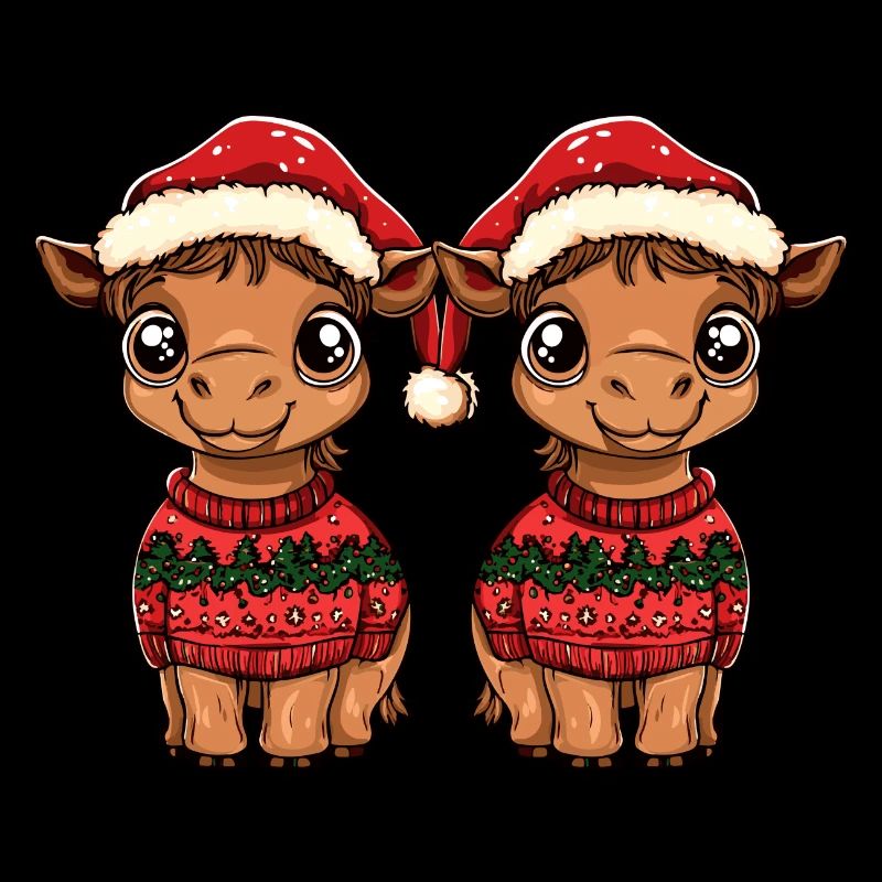 Kamel Weihnachten Team