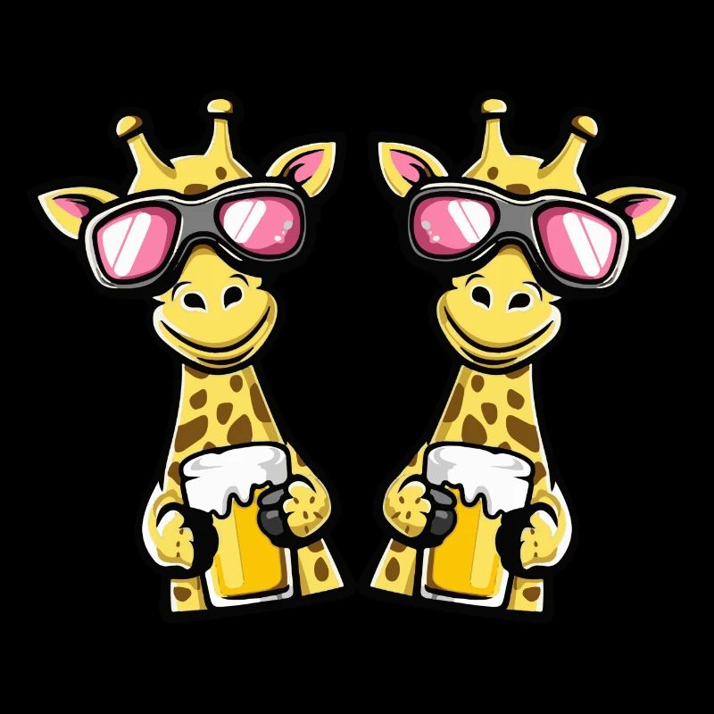 Giraffe Ski Team Bier
