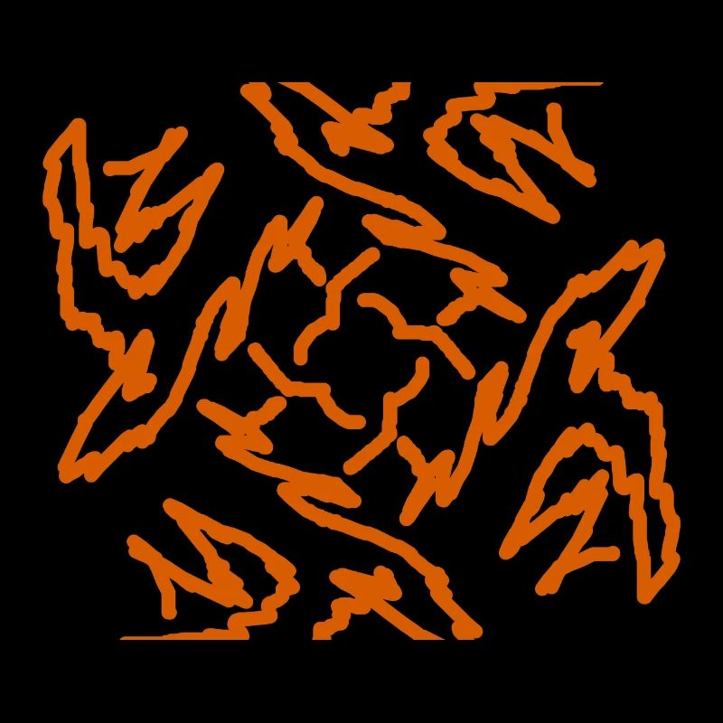 rote Blume Muster moderne Kunst