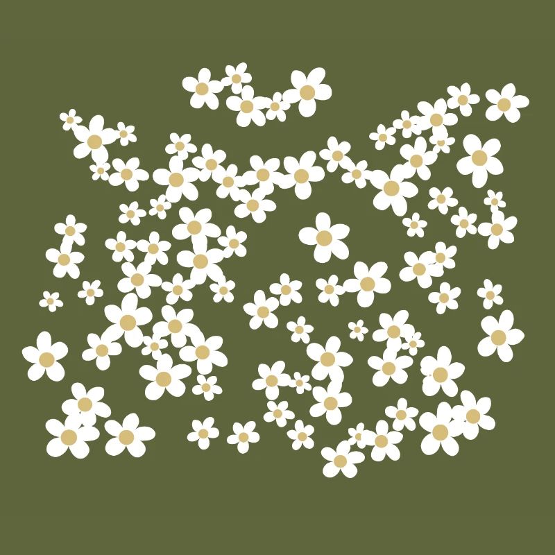 Gänseblümchen Muster Schöne Blumen