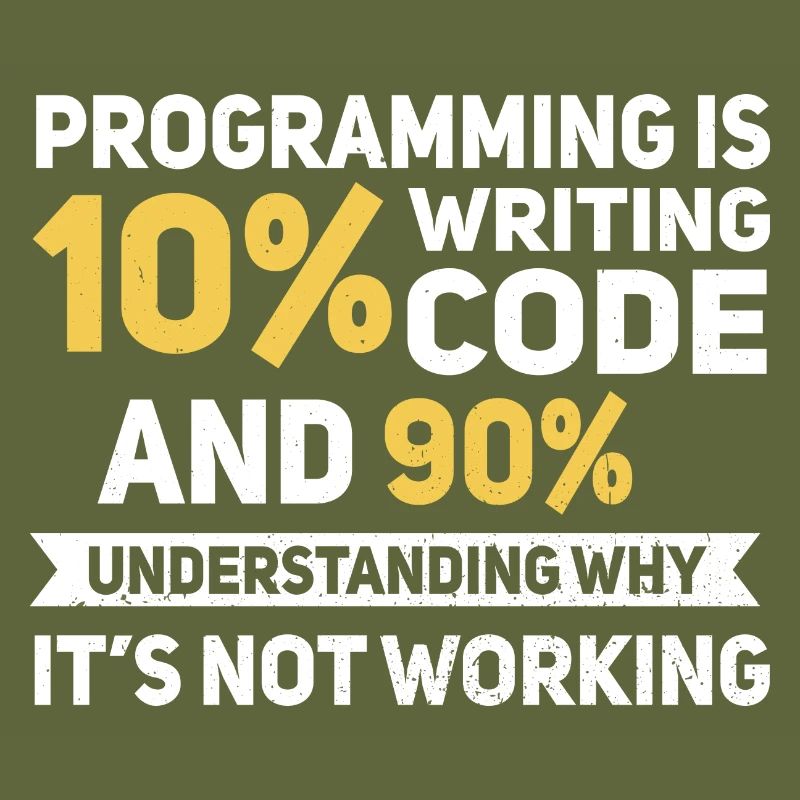 Programming Quote... Programmierer & Nerd