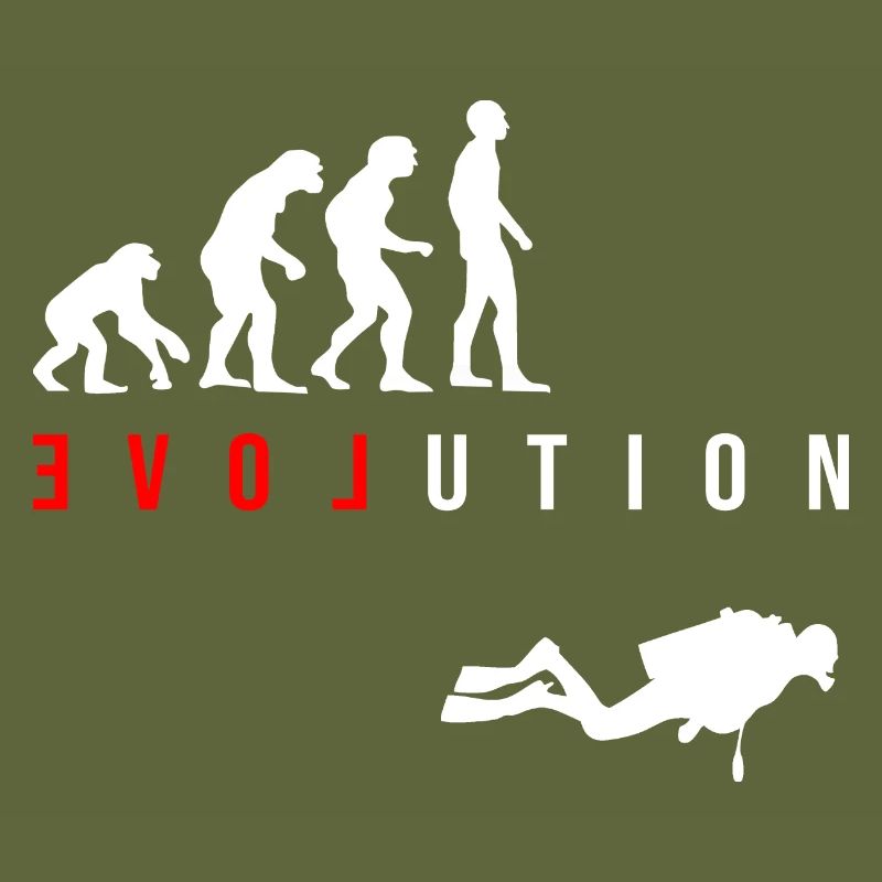 Tauchen LOVE Evolution als Geschenk