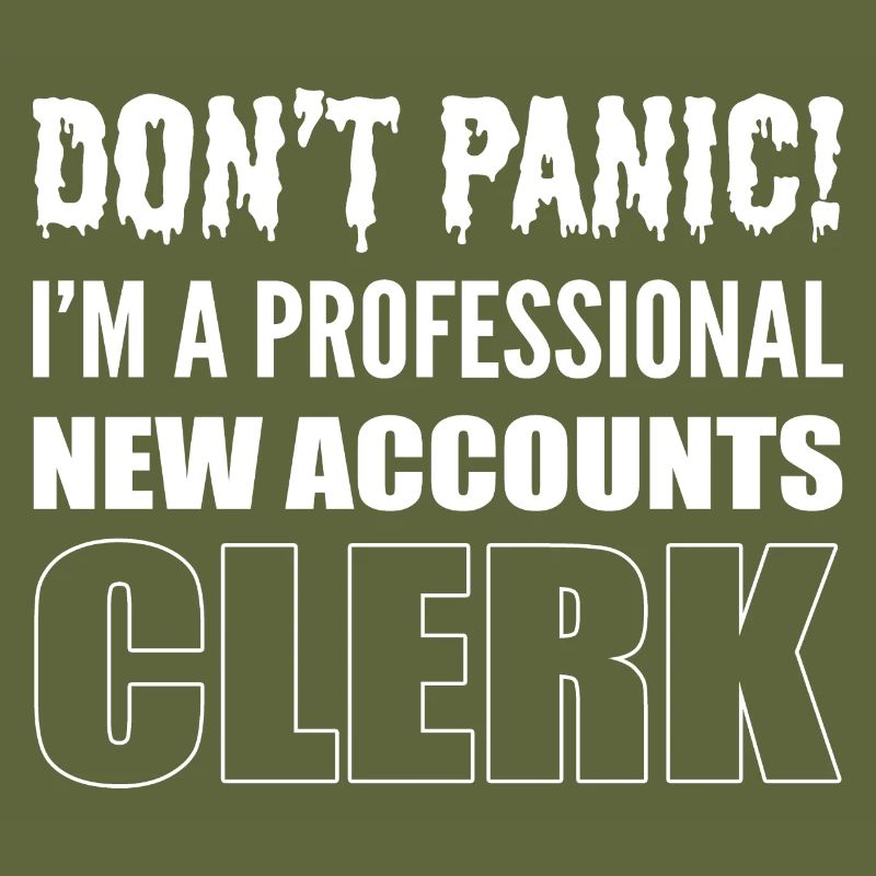 Keine Panik Admin-Assistent Geschenk