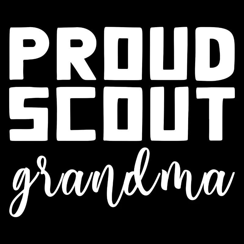 Fière grand-mère scoute