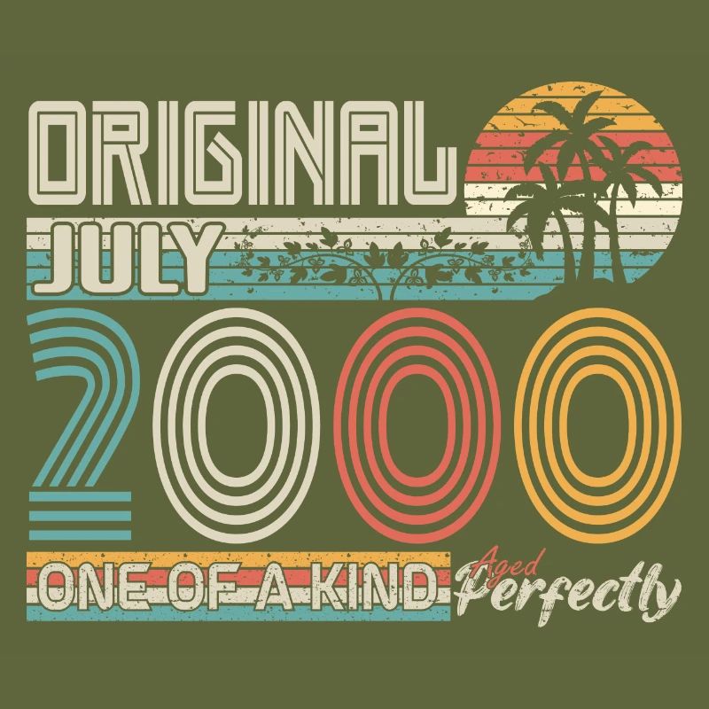 July 2000 Birthday July 2000 Gift