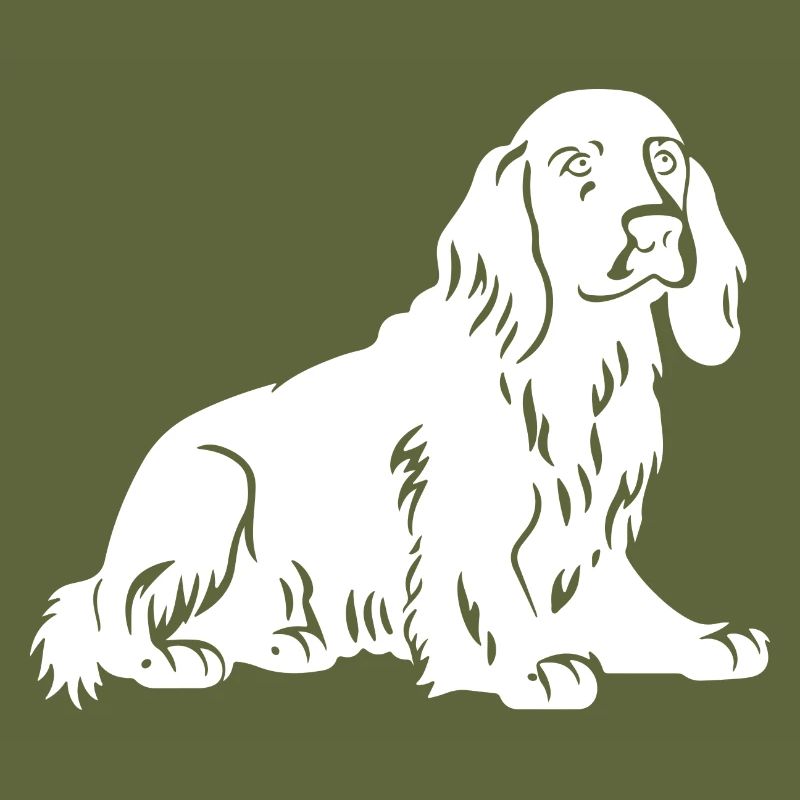 Cocker Spaniel Dog Silhouette
