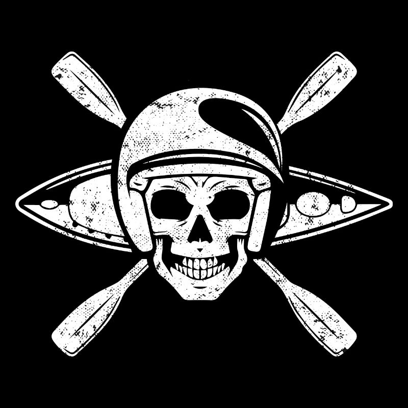 River Paddle Skulls White Water Rafking Rafting
