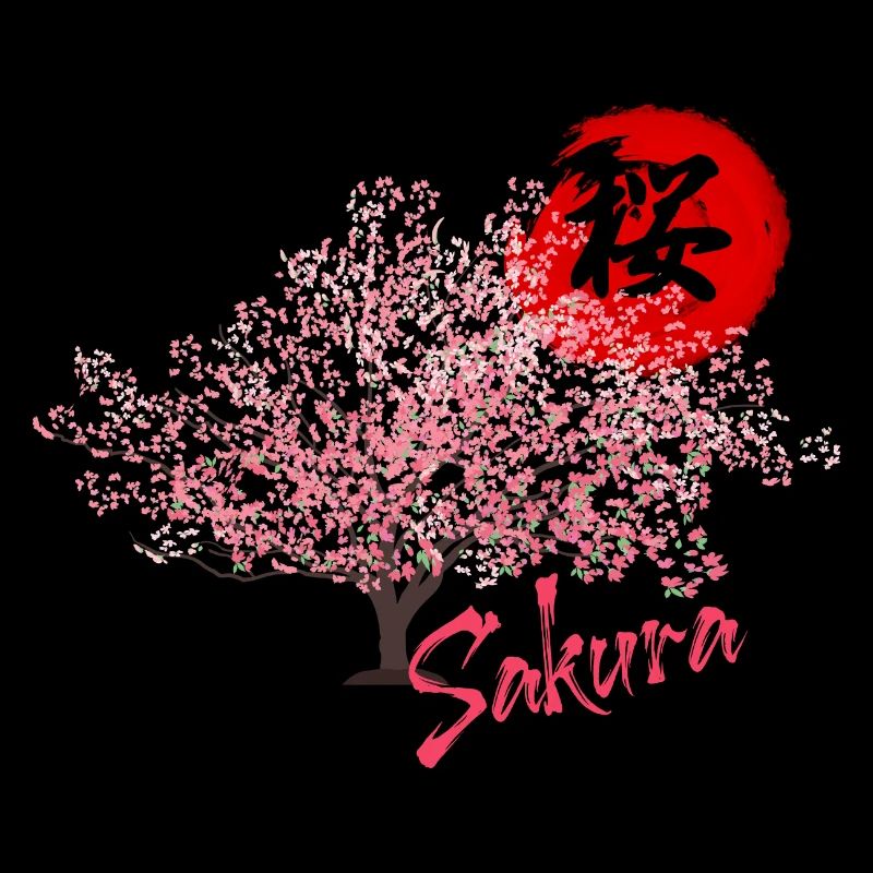 Sakura Japanische Kirschblüten Kirschblütenbaum