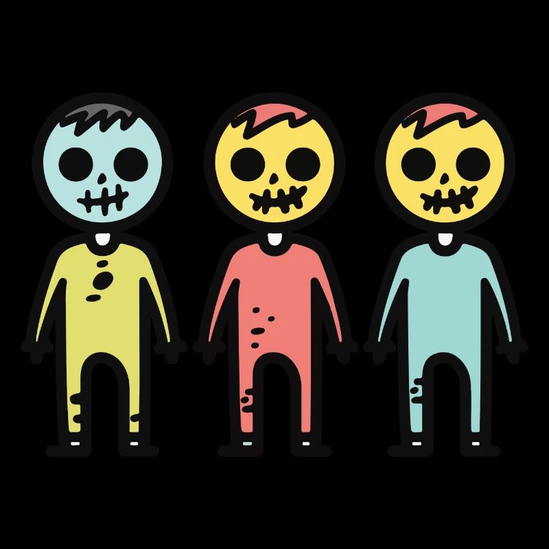 Zombies Halloween Team