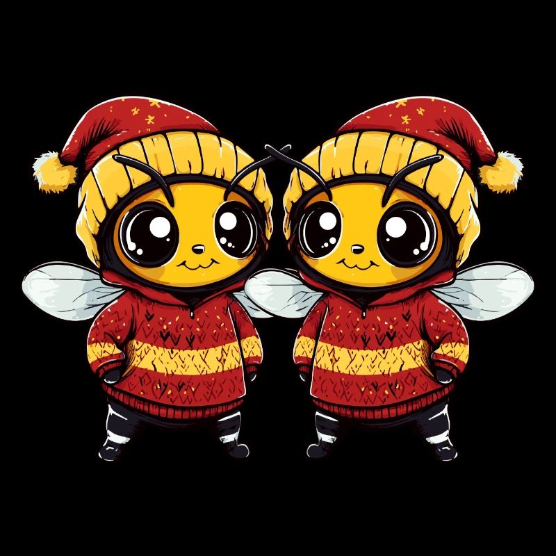Biene Weihnachten Team
