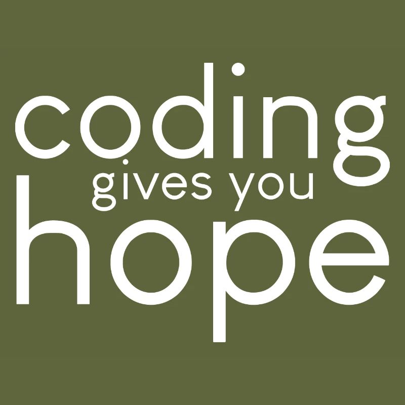 Le codage vous donne de l’espoir