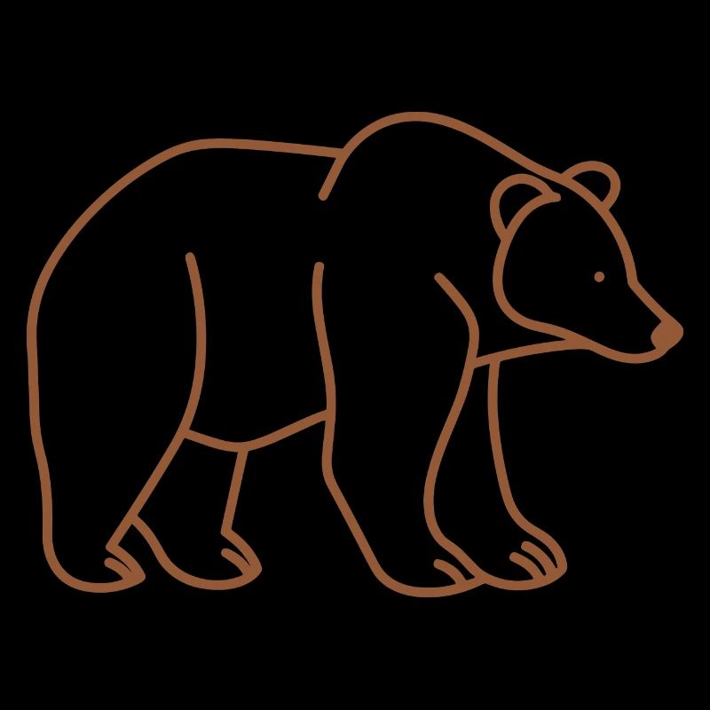 Grizzly bear cub