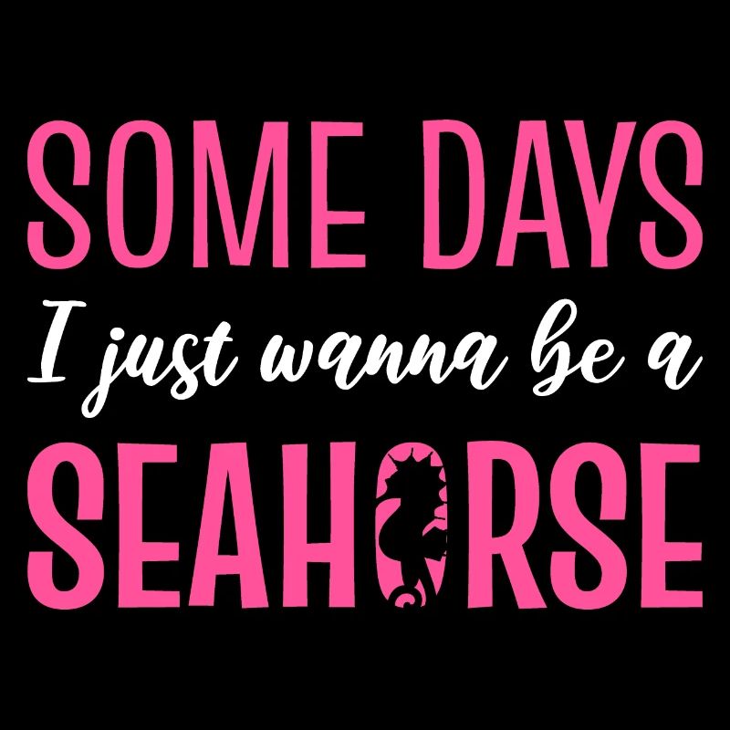 Ein Seepferdchen sein Introvertiert Geschenk