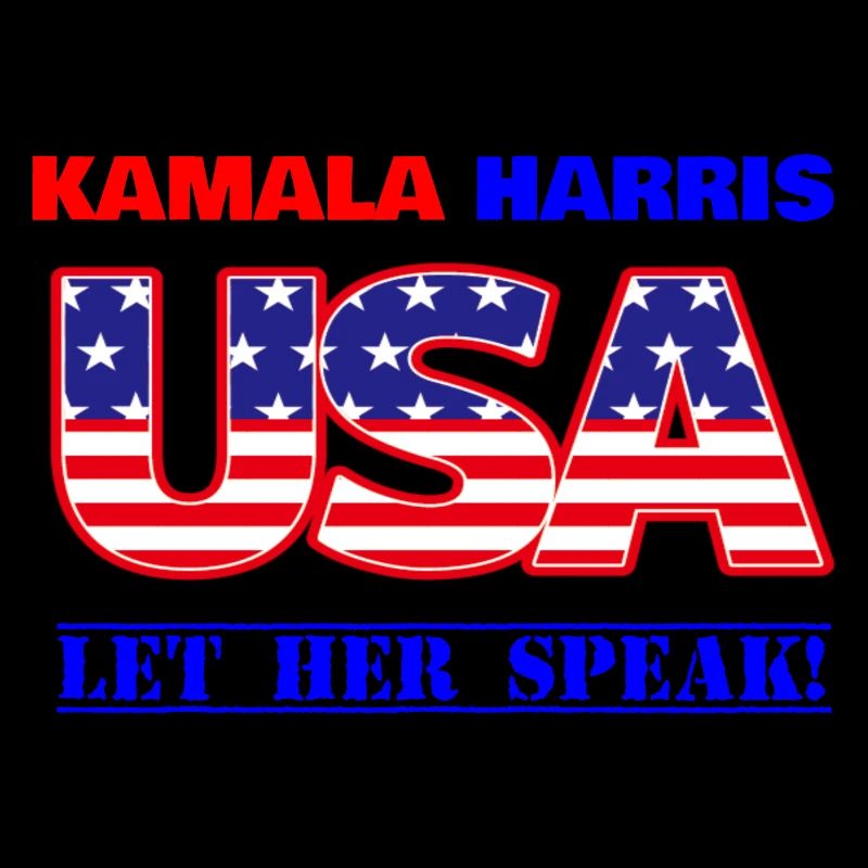 KAMALA HARRIS ließ sie sprechen