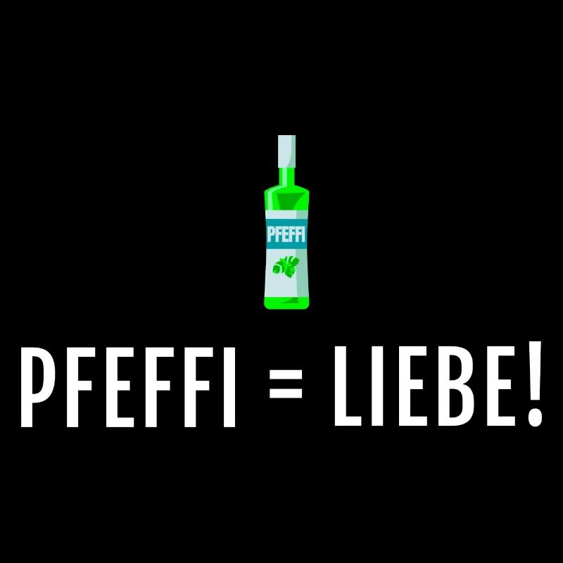 Pfefferminz Likör Pfeffi Vatertag Sauf