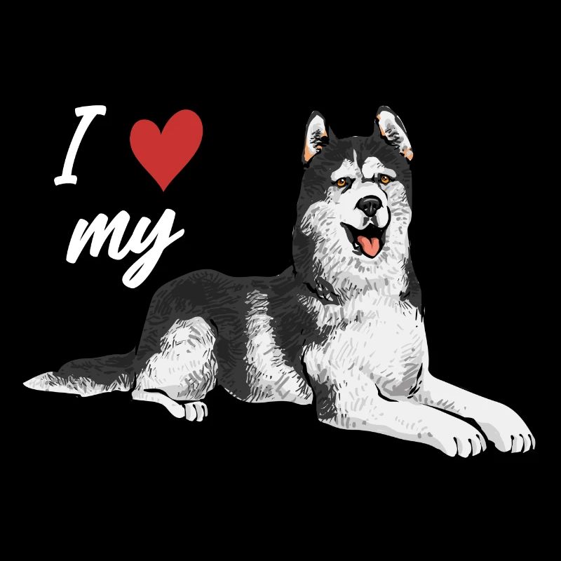 Alaskan Malamute Hund