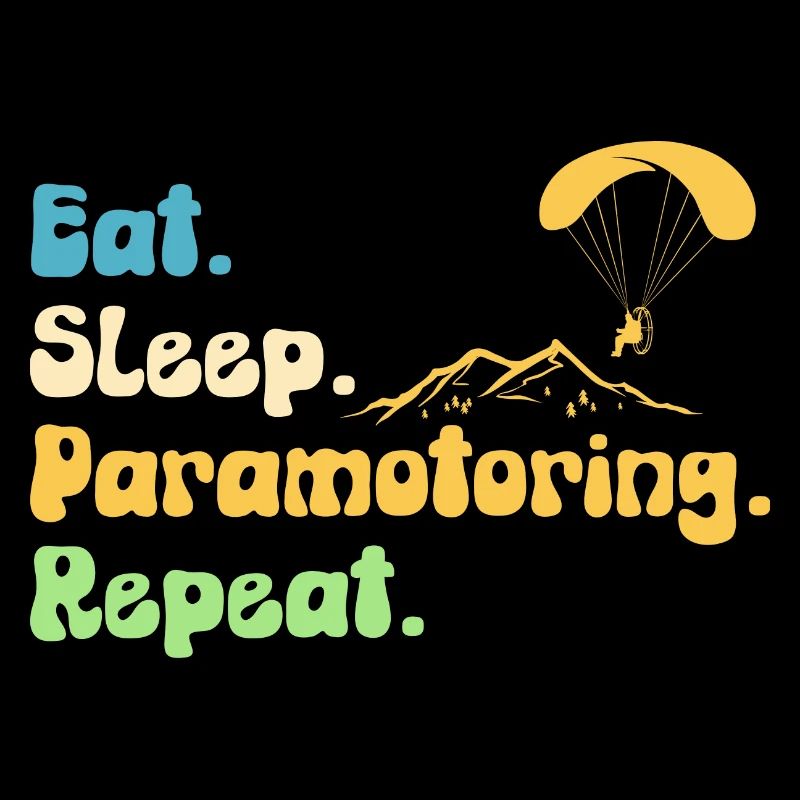 Paramoteur Parapente motorisé