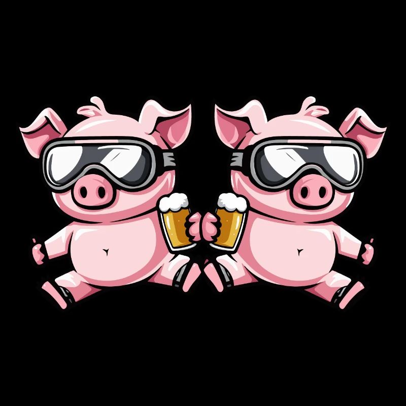 Pig Ski Team Beer
