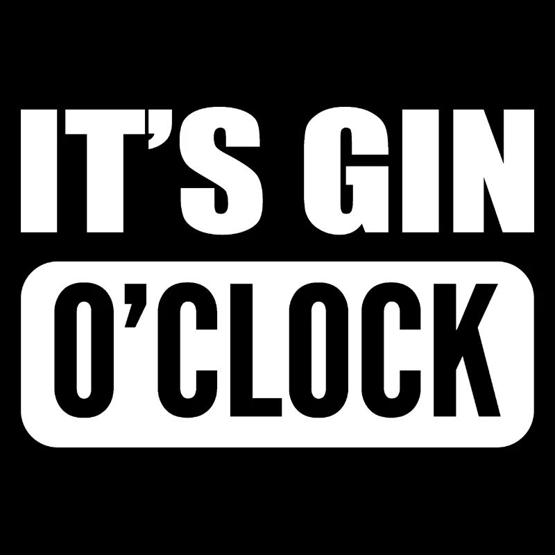 It is Gin Oclock Strong Drinker Poison