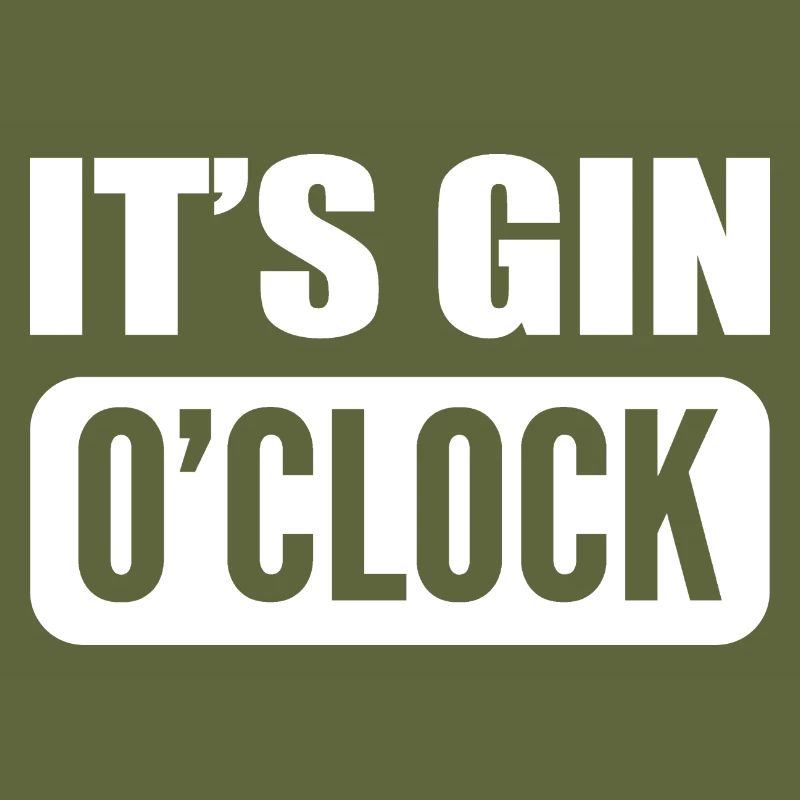 It is Gin Oclock Strong Drinker Poison
